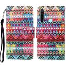 For Xiaomi Redmi Note 8 Colored Drawing Pattern Horizontal Flip Leather Case with Holder & Card Slots & Wallet & Lanyard(Tribal Ethnic Style) - 1