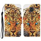 For Xiaomi Redmi Note 9 Pro Colored Drawing Pattern Horizontal Flip Leather Case with Holder & Card Slots & Wallet & Lanyard(Yellow Leopard) - 1