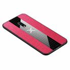 For OPPO Realme X / K3 XINLI Stitching Cloth Textue Shockproof TPU Protective Case(Red) - 2