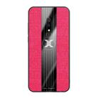 For OPPO Realme X / K3 XINLI Stitching Cloth Textue Shockproof TPU Protective Case(Red) - 3