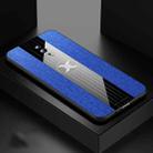 For OPPO Reno Z XINLI Stitching Cloth Textue Shockproof TPU Protective Case(Blue) - 1