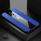 For OPPO Reno 10x Zoom XINLI Stitching Cloth Textue Shockproof TPU Protective Case(Blue) - 1