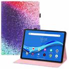 For Lenovo Tab M10 TB-X306F Colored Drawing Horizontal Flip PU Leather Case with Holder & Card Slots & Wallet & Sleep / Wake-up Function(Rainbow Sand) - 1