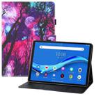 For Lenovo Tab M10 TB-X306F Colored Drawing Horizontal Flip PU Leather Case with Holder & Card Slots & Wallet & Sleep / Wake-up Function(Branches) - 1