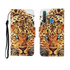 For OPPO Realme 5 Painted Pattern Horizontal Flip Leathe Case(Leopard) - 1