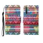 For OPPO Realme 5 Pro Painted Pattern Horizontal Flip Leathe Case(Tribal Ethnic Style) - 1