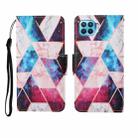 For OPPO Reno4 Lite Painted Pattern Horizontal Flip Leathe Case(Marble) - 1