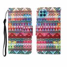 For OPPO F17 Pro Painted Pattern Horizontal Flip Leathe Case(Tribal Ethnic Style) - 1