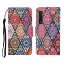 For OPPO Find X2 Pro Painted Pattern Horizontal Flip Leathe Case(Diamond) - 1
