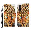 For OPPO Find X2 Pro Painted Pattern Horizontal Flip Leathe Case(Leopard) - 1