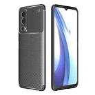 For vivo iQOO Z3 / Y72 5G Carbon Fiber Texture Shockproof TPU Case(Black) - 1