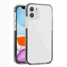 Colorful Series Shockproof Scratchproof TPU + Acrylic Protective Case For iPhone 11(Black) - 1