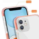 Colorful Series Shockproof Scratchproof TPU + Acrylic Protective Case For iPhone 11 Pro(Rose Red) - 3