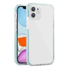 For iPhone 12 Colorful Series Shockproof Scratchproof TPU + Acrylic Protective Case(Light Blue) - 1