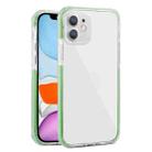 For iPhone 12 Colorful Series Shockproof Scratchproof TPU + Acrylic Protective Case(Green) - 1
