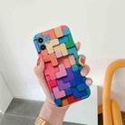 For iPhone 11 3D Cube IMD Shockproof Protective Case (Irregular) - 1