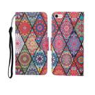 For iPhone 6 Painted Pattern Horizontal Flip Leathe Case(Diamond) - 1