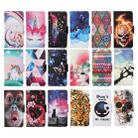 For iPhone 6 Plus Painted Pattern Horizontal Flip Leathe Case(Whirlpool Marble) - 7