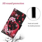 For iPhone 11 Pro Max Painted Pattern Horizontal Flip Leathe Case(Red Heart) - 5