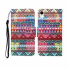 For iPhone XR Painted Pattern Horizontal Flip Leathe Case(Tribal Ethnic Style) - 1