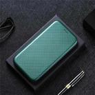 For Sony Xperia 1 III Carbon Fiber Texture Horizontal Flip TPU + PC + PU Leather Case with Card Slot(Green) - 8
