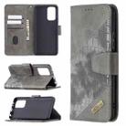 For Xiaomi Redmi Note 10 Pro Matching Color Crocodile Texture Horizontal Flip PU Leather Case with Wallet & Holder & Card Slots(Grey) - 1