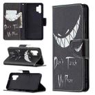 For Samsung Galaxy A32 4G Colored Drawing Pattern Horizontal Flip Leather Case with Holder & Card Slots & Wallet(Smirk) - 1