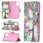 For LG K42 Colored Drawing Pattern Horizontal Flip Leather Case with Holder & Card Slots & Wallet(Life Tree) - 1