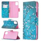 For LG K42 Colored Drawing Pattern Horizontal Flip Leather Case with Holder & Card Slots & Wallet(Plum Blossom) - 1