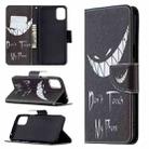 For LG K42 Colored Drawing Pattern Horizontal Flip Leather Case with Holder & Card Slots & Wallet(Smirk) - 1