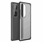 For Huawei P50 Pro Four-corner Shockproof TPU + PC Protective Case(Black) - 1