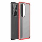 For Huawei P50 Pro Four-corner Shockproof TPU + PC Protective Case(Red) - 1