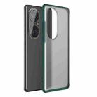 For Huawei P50 Pro Four-corner Shockproof TPU + PC Protective Case(Green) - 1