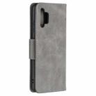 For Samsung Galaxy A32 4G Retro Lambskin Texture Pure Color Horizontal Flip PU Leather Case with Holder & Card Slots & Wallet & Lanyard(Grey) - 3