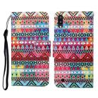 For Samsung Galaxy A10 / M10 Colored Drawing Pattern Horizontal Flip Leather Case with Holder & Card Slots & Wallet & Lanyard(Tribal Ethnic Style) - 1