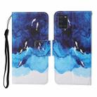 For Samsung Galaxy A31 Colored Drawing Pattern Horizontal Flip Leather Case with Holder & Card Slots & Wallet & Lanyard(Watercolor Fish) - 1