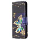 For Huawei P50 Pro Colored Drawing Pattern Horizontal Flip Leather Case with Holder & Card Slots & Wallet(Big Butterfly) - 2