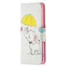 For Huawei P50 Pro Colored Drawing Pattern Horizontal Flip Leather Case with Holder & Card Slots & Wallet(Umbrella Elephant) - 2