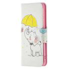 For Huawei P50 Pro Colored Drawing Pattern Horizontal Flip Leather Case with Holder & Card Slots & Wallet(Flowers Elephant) - 2