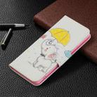 For Huawei P50 Pro Colored Drawing Pattern Horizontal Flip Leather Case with Holder & Card Slots & Wallet(Flowers Elephant) - 6