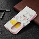 For Huawei P50 Pro Colored Drawing Pattern Horizontal Flip Leather Case with Holder & Card Slots & Wallet(Flowers Elephant) - 7