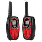 1 Pair RETEVIS RT628 0.5W US Frequency 462.550-467.7125MHz 22CHS Handheld Children Walkie Talkie(Red) - 1