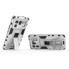 For Xiaomi Mi 11 Ultra Supersonic PC + TPU Shock-proof Protective Case with Holder(Silver) - 2