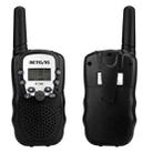 1 Pair RETEVIS RT388 0.5W EU Frequency 446MHz 8CHS Handheld Children Walkie Talkie(Black) - 1