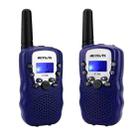 1 Pair RETEVIS RT388 0.5W EU Frequency 446MHz 8CHS Handheld Children Walkie Talkie(Purple) - 1