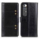 For Xiaomi Mi 10S Peas Crazy Horse Texture Horizontal Flip Leather Case with Holder & Card Slots & Wallet(Black) - 1