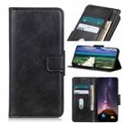 For Xiaomi Mi 10S Mirren Crazy Horse Texture Horizontal Flip Leather Case with Holder & Card Slots & Wallet(Black) - 1