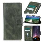 For Xiaomi Redmi Note 10 Pro Mirren Crazy Horse Texture Horizontal Flip Leather Case with Holder & Card Slots & Wallet(Dark Green) - 1