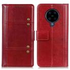 For Nokia 6.3 Peas Crazy Horse Texture Horizontal Flip Leather Case with Holder & Card Slots & Wallet(Red) - 1