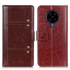 For Nokia 6.3 Peas Crazy Horse Texture Horizontal Flip Leather Case with Holder & Card Slots & Wallet(Brown) - 1